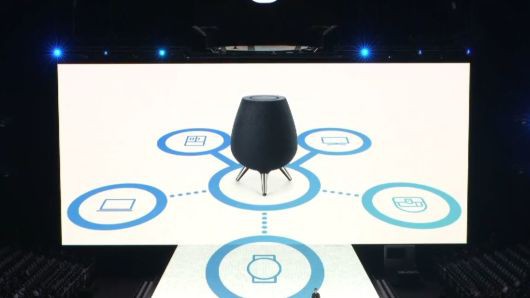 Samsung ra mắt loa thông minh Galaxy Home: Tích hợp Bixby, sử dụng 7 màng loa, cạnh tranh trực tiếp Apple HomePods
