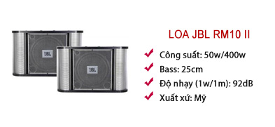 Loa JBL RM 10II